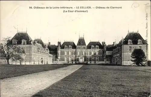 Ak Le Cellier Loire Atlantique, Chateau de Clermont