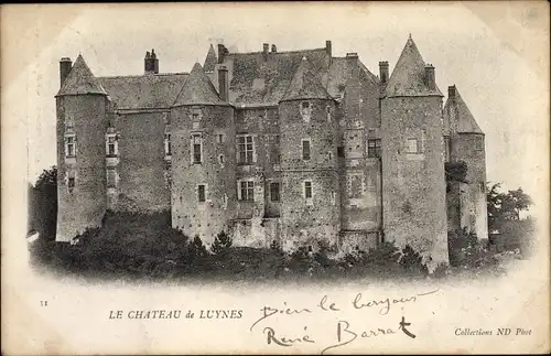 Ak Luynes Indre et Loire, Château