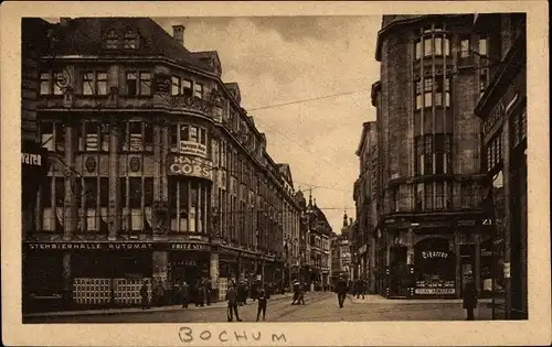 Ak Bochum im Ruhrgebiet, Bongardstraße, Stehbierhalle Automat