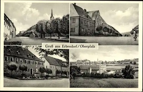 Ak Erbendorf in der Oberpfalz, Ortsansichten