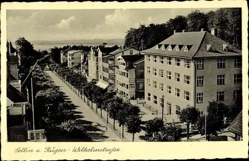 Ak Ostseebad Sellin auf Rügen, Wilhelmstraße