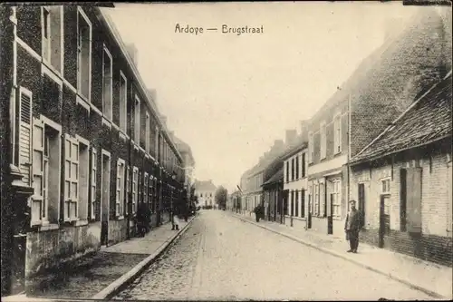 Ak Ardoye Westflandern, Brugstraat