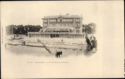 Ak Arcachon Gironde, Le Grand Hotel du Moulleau