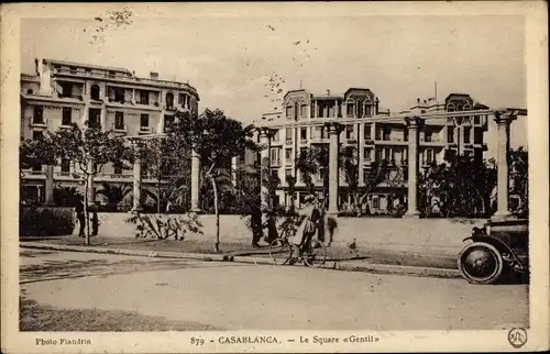 Ak Casablanca Marokko, Le Square Gentil