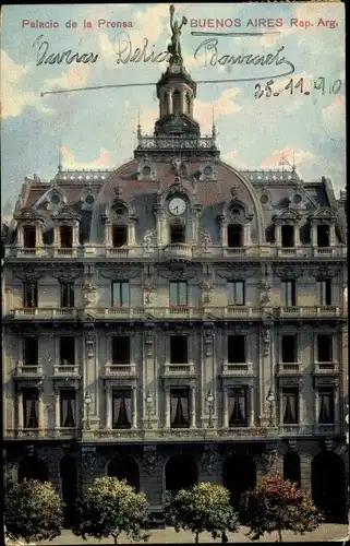 Ak Buenos Aires Argentinien, Palacio de la Prensa