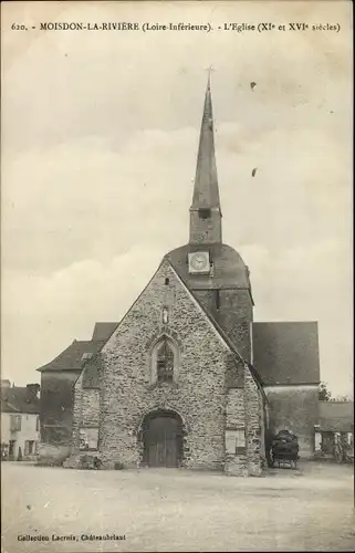 Ak Moisdon la Riviere Loire Atlantique, L'Eglise