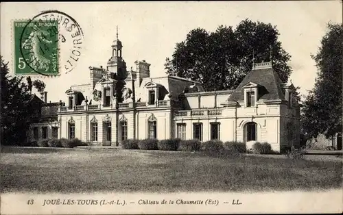 Ak Joué lès Tours Indre et Loire, Château de la Chaumette
