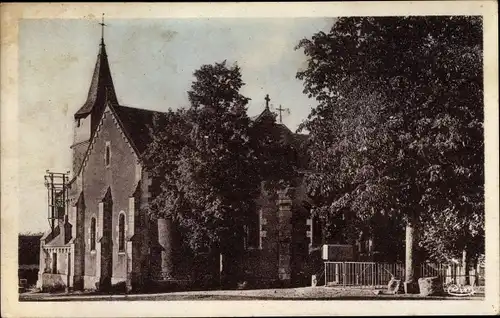 Ak Tranzault Indre, L'Eglise