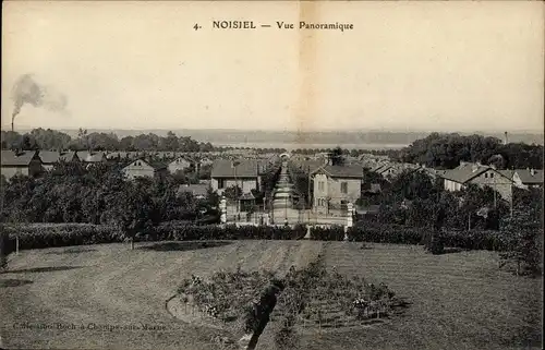 Ak Noisiel Seine-et-Marne, Vue Panoramique