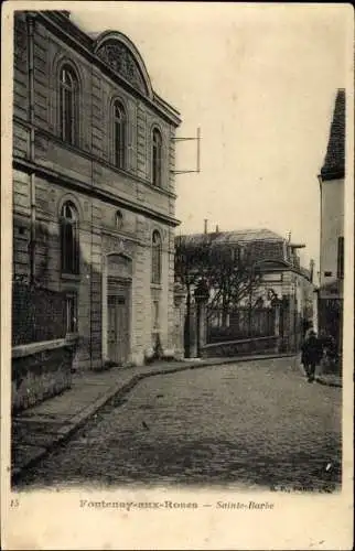 Ak Fontenay aux Roses Hauts de Seine, Sainte Barbe