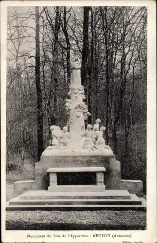 Ak Neuvizy Ardennes, Monument du Bois de l'Apparition