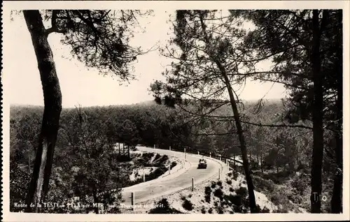 Ak La Teste de Buch Gironde, Straßenpartie