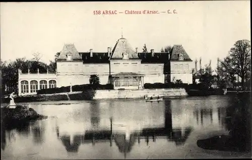 Ak Arsac Gironde, Chateau d'Arsac