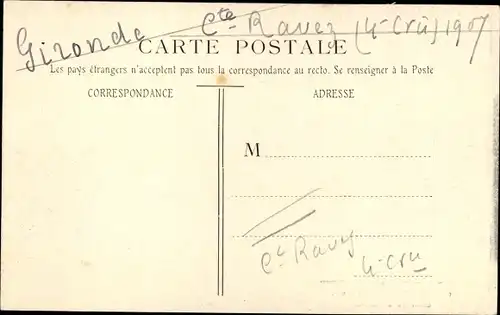 Ak Beychevelle Gironde, Château Branaire