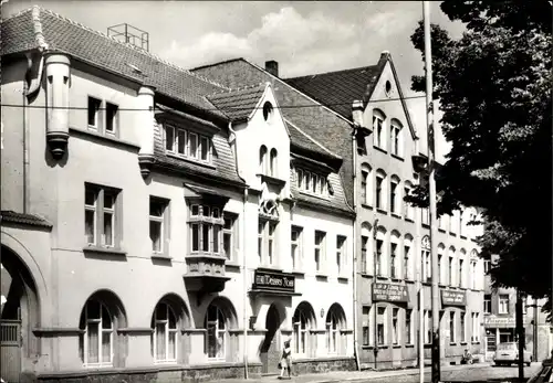 Ak Groitzsch in Sachsen, Weißes Roß, Gaststätte und Hotel