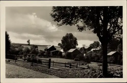 Ak Kottengrün Werda im Vogtland, Erholungsheim, Teilansicht