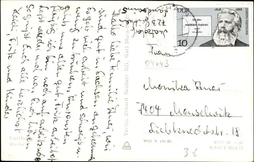 Ak Geithain in Sachsen, Kirche