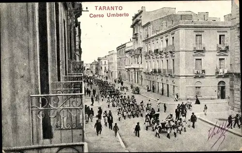 Ak Tarent Taranto Puglia, Corso Umberto