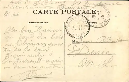 Ak Cravant Indre et Loire, L'Église