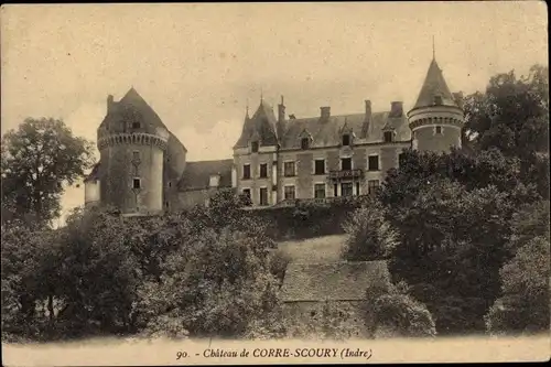 Ak Scoury Ciron Indre, Chateau