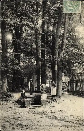 Ak Hauts de Seine Frankreich, Fontaine Sainte Marie