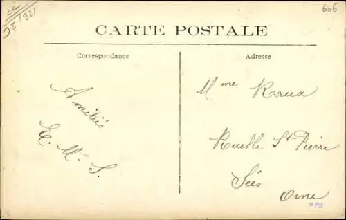 Ak Fontenay aux Roses Hauts de Seine, L'Eglise