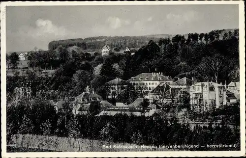 Ak Bad Salzhausen Nidda in Hessen, Gesamtansicht