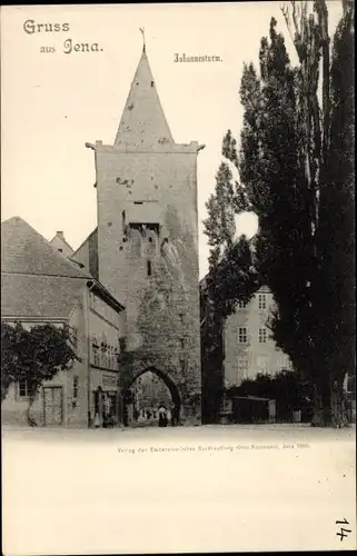 Ak Jena in Thüringen, Johannesturm