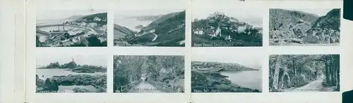 Klapp Ak Kanalinsel Jersey, St Aubins, Bouley Bay, Mont Orgueil, Plemont, Rozel Lane