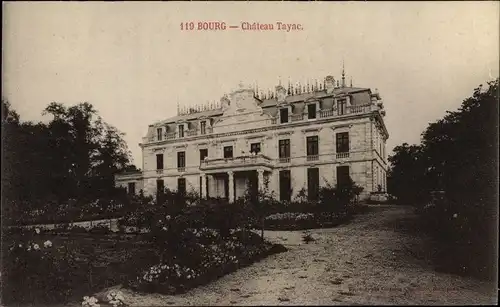 Ak Bourg Gironde, Chateau Tayac