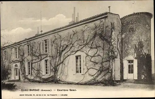 Ak Barsac Gironde, Chateau Suau