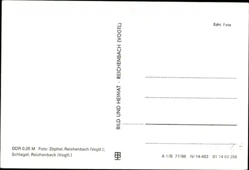 Ak Wernesgrün Steinberg Sachsen, Total, Strassenansicht, Fass, Denkmal