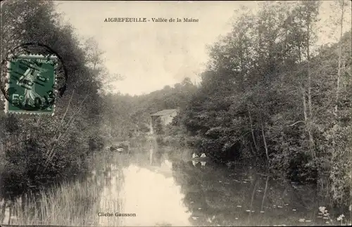 Ak Aigrefeuille Loire Atlantique, Vallee de la Maine