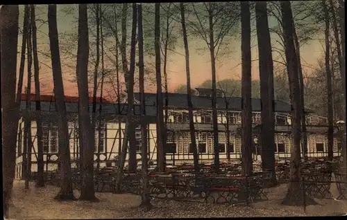 Ak Israelsdorf Sankt Gertrud Hansestadt Lübeck, Forsthalle