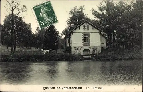 Ak Jouars-Pontchartrain Yvelines, Chateau de Pontchartrain, La Turbine