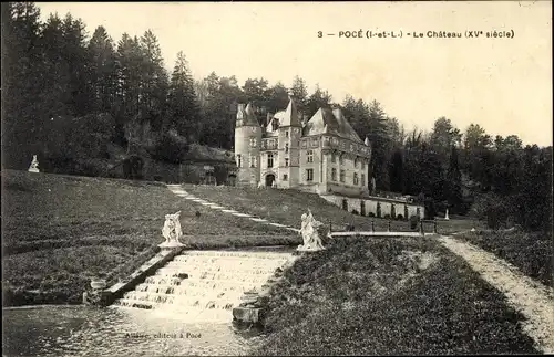 Ak Poce Ille et Vilaine, Le Chateau