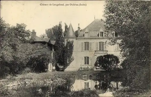 Ak Oulches Indre, Château de Longefond