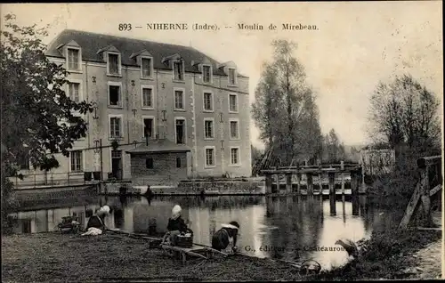 Ak Niherne Indre, Moulin de Mirebeau