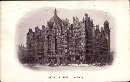 Ak London City England, Hotel Russell