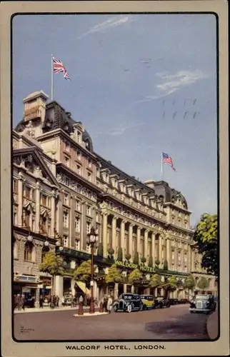 Ak London City England, Waldorf Hotel