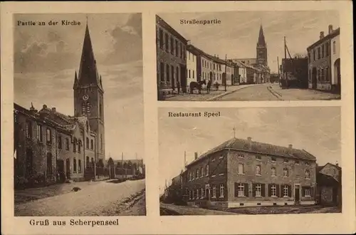 Ak Scherpenseel Übach Palenberg Nordrhein Westfalen