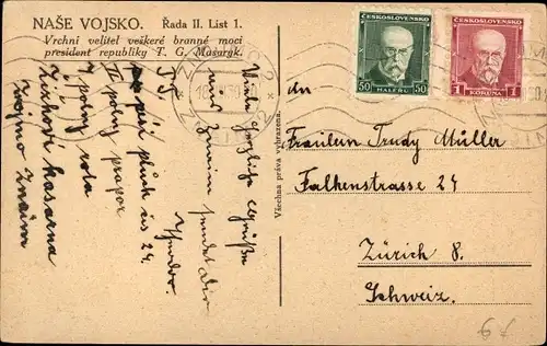 Ak Tomáš Garrigue Masaryk, Philosoph, Schriftsteller, Staatspräsident der Tschechoslowakei