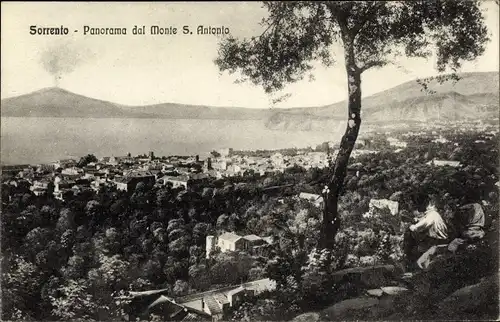 Ak Sorrento Campania, Panorama dal Monte S. Antonio