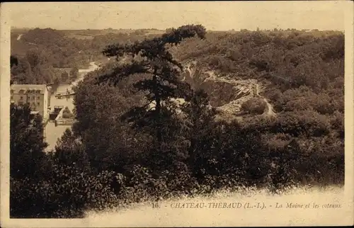 Ak Chateau Thebaud Loire Atlantique, La Maine et les coteaux