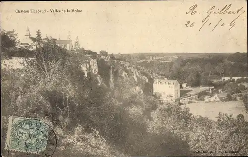 Ak Chateau Thebaud Loire Atlantique, Vallee de la Moine