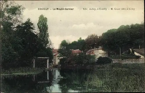 Ak Couilly Seine et Marne, Le Moulin Garnier