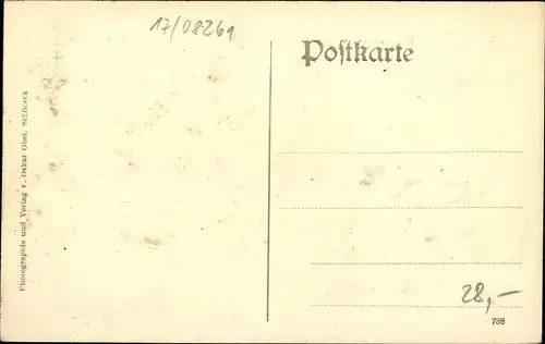 Ak Schöneck im Vogtland, Mangelsdorfstraße, Huterhaus, Bad
