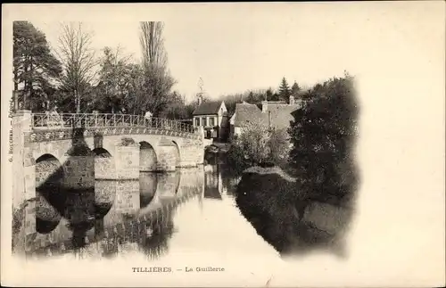 Ak Tillières Eure, La Guillerie