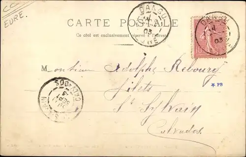 Ak Dangu Eure, Le Vieux Chateau