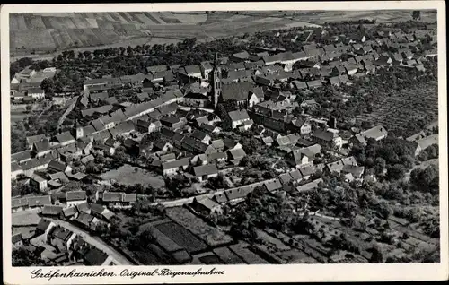 Ak Gräfenhainichen im Kreis Wittenberg, Fliegeraufnahme